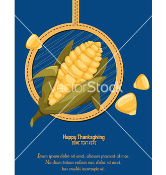 Free cartoon corn vector - vector gratuit #213643